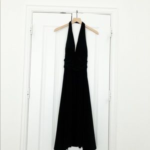 Little Black Dress: Deep Plunge Neckline!